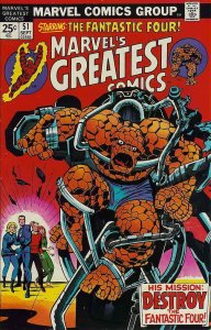 Marvel's Greatest Comics #51 FN; Marvel | we combine shipping 