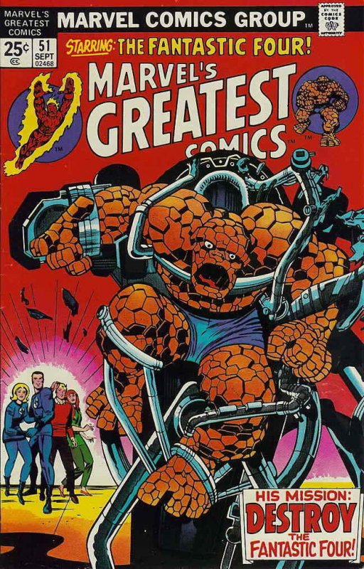 Marvel's Greatest Comics #51 FN; Marvel | we combine shipping 