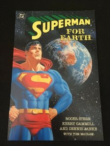 SUPERMAN: FOR EARTH VFNM Condition