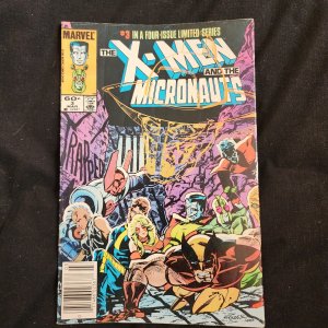 The X-Men and The Micronauts #3 (1984) Micronauts / Enigma Force