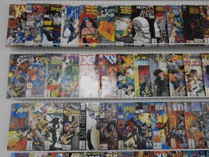 Huge Lot 210+ Comics W/ Spider-Man, Captain America, Thor, Hulk+ Avg Fine Cond!!
