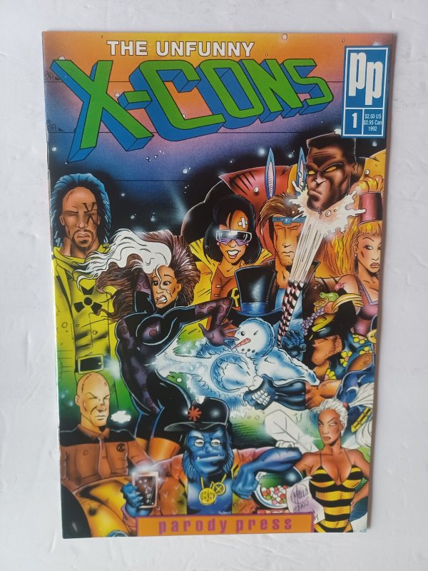 X-Cons #1 - X-Men Parody - 1992 - NM