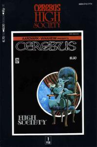 Cerebus High Society #1 FN ; Aardvark-Vanaheim | 26 Dave Sim