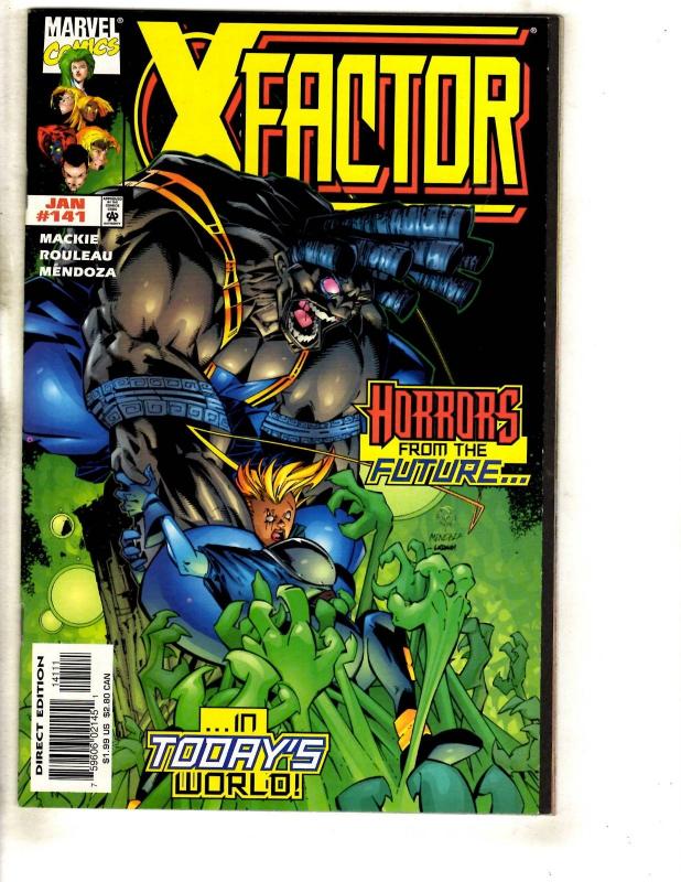 10 X-Factor Marvel Comic Books # 140 141 142 143 144 145 146 147 148 149 CR55