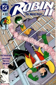 Robin II: The Joker's Wild! #4 Newstand Cover (1991)