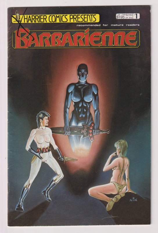 Harrier Comics Presents! Barbarienne! Issue #1!