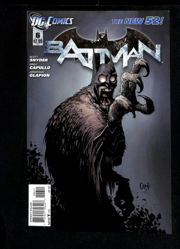 Batman (2011) #6 1st Full Court of Owls!