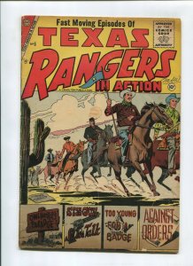 TEXAS RANGERS IN ACTION #6 (4.0) *THE FISHERMAN COLLECTION* 1957