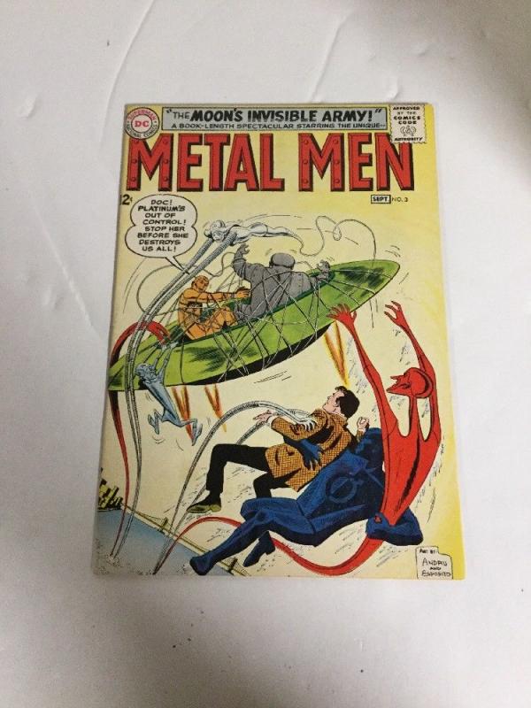 Metal Men 3 Vf Very Fine 8.0 DC Comics Silver Age