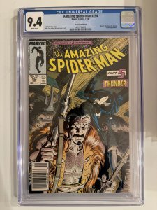 Amazing Spider-Man #294 CGC 9.4  Newsstand Marvel ( 1987 )