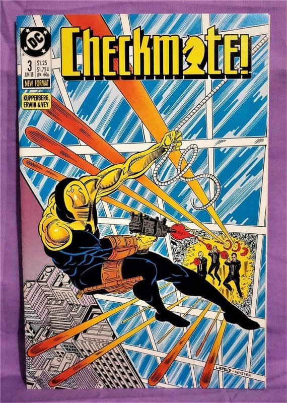 CHECKMATE #1 - 4 Steve Erwin Paul Kupperberg Copper Age (DC 1988)