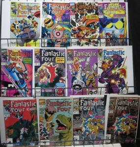 FANTASTIC FOUR by WALT SIMONSON! 19 issues! F or BETTER! ART ADAMS!Dinosaurs!