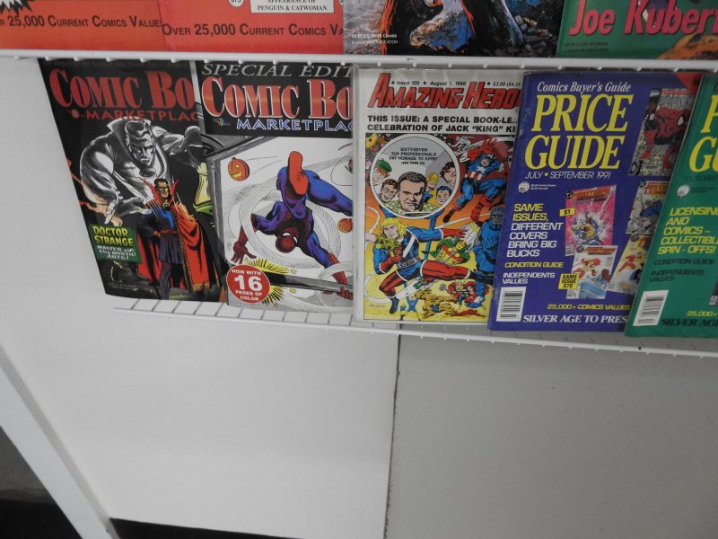 Huge Lot 70+ Fanzines, Magazines, Comics Source, Comic Book Marketplace+ Av Fine