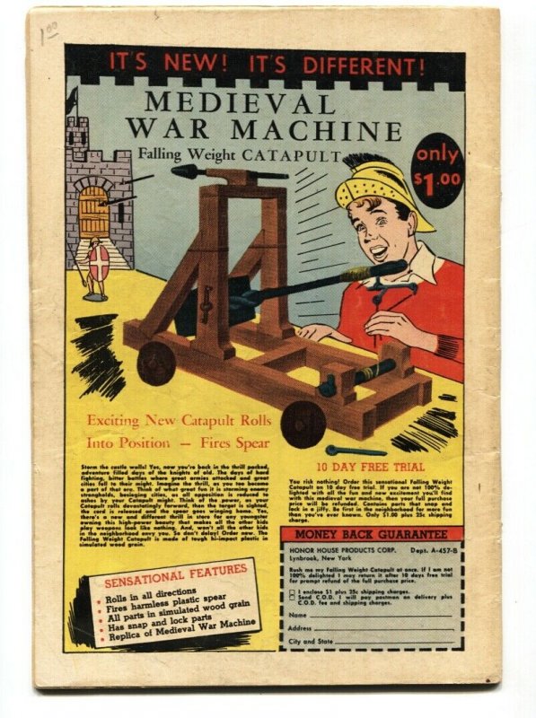 Forbidden Worlds #48 1956- Classic Dinosaur cover- comic book VG