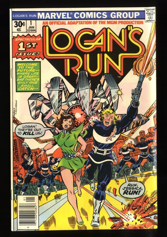 Logan's Run #1 VF/NM 9.0