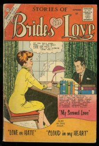 BRIDES IN LOVE #20 1960-CHARLTON ROMANCE-BOXING STORY VG