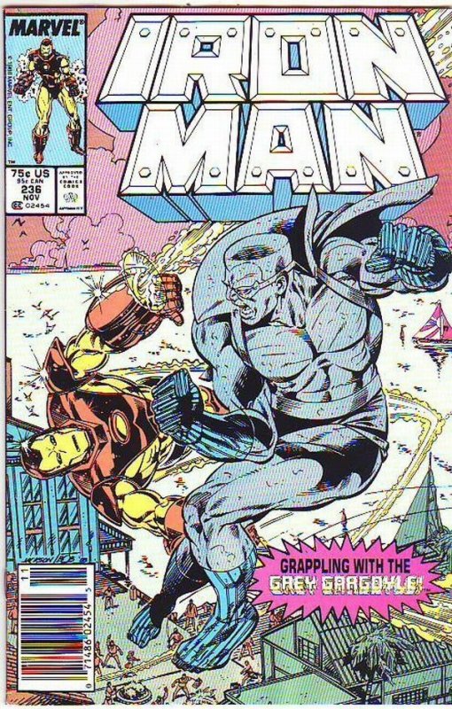 Iron Man # 236 Strict NM+ Appearance Grey Gargoyle