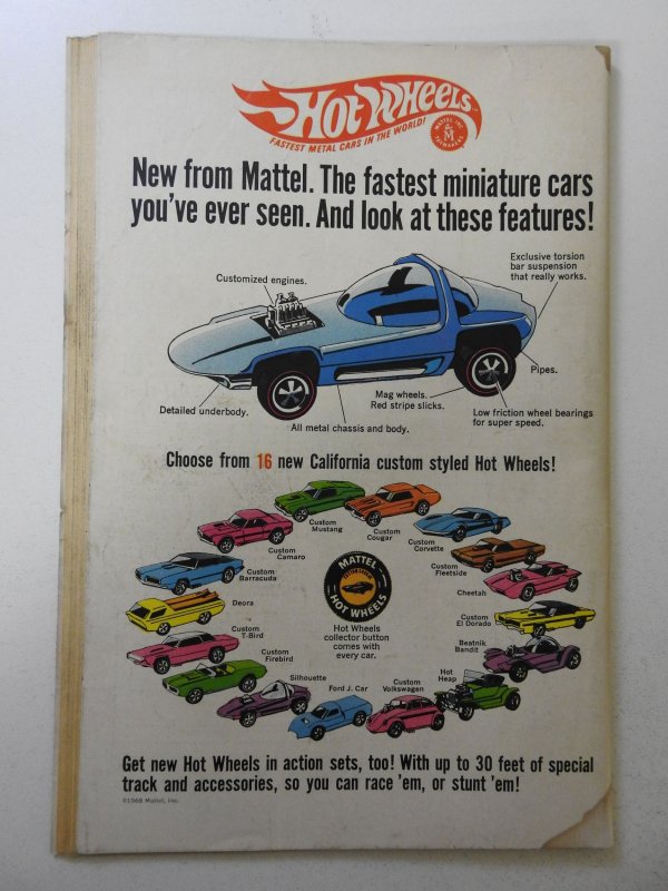 Batman #205 (1968) VG Condition moisture stain