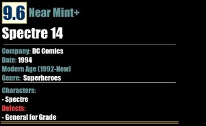 Spectre 14 (1994) NM+ DC Comics