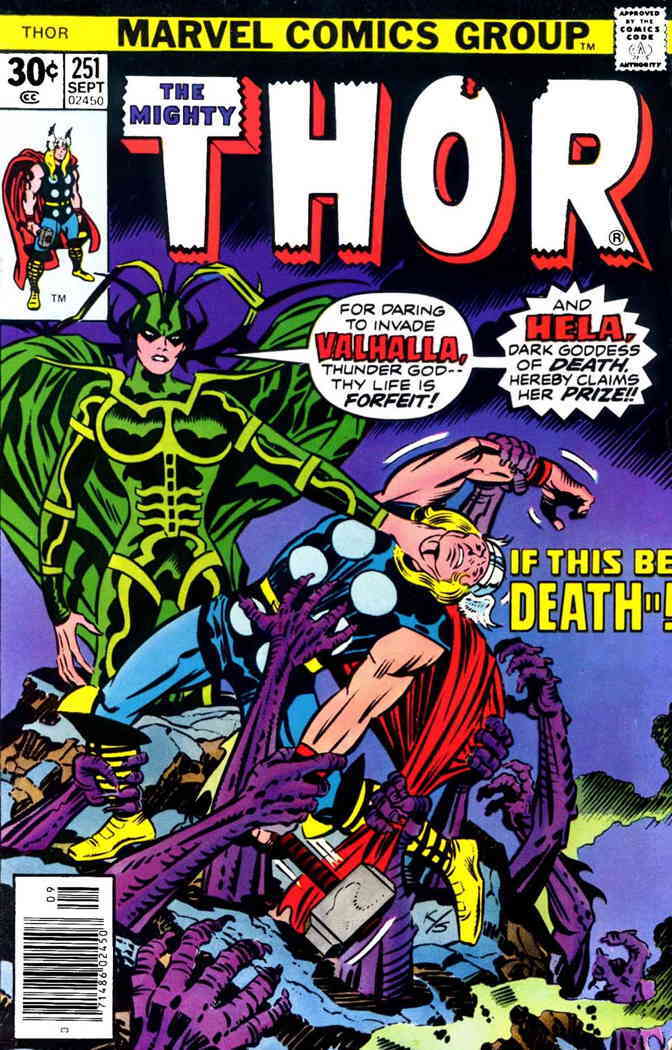 Thor #251 FAIR ; Marvel | low grade comic Hela Jack Kirby September 1976 |  Comic Books - Bronze Age, Marvel, Thor, Superhero / HipComic