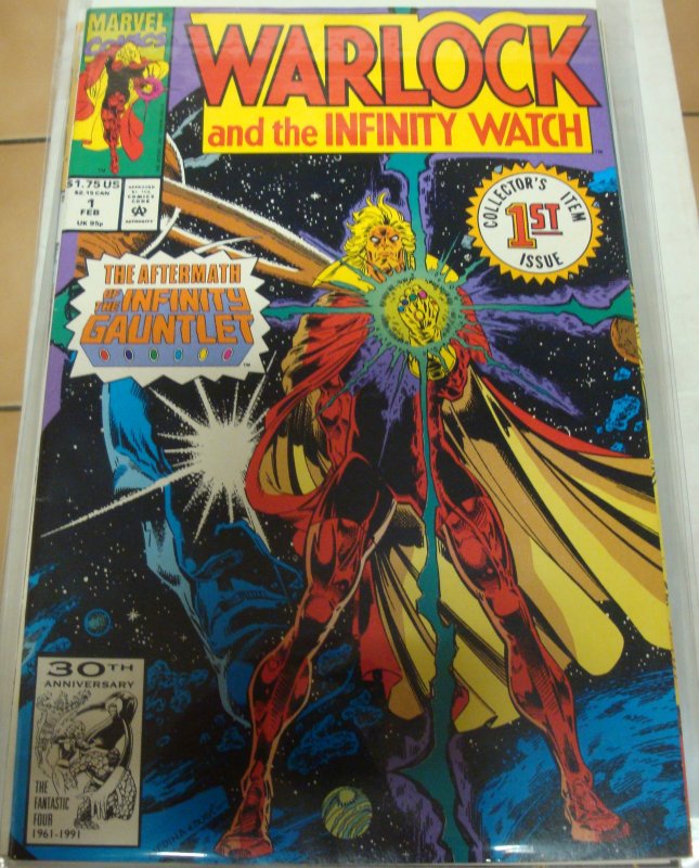 Warlock and the Infinity Watch #1 Jim Starlin Story Angel Medina Cover & Art