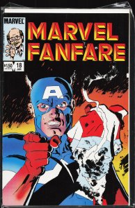 Marvel Fanfare #18 (1985) Captain America