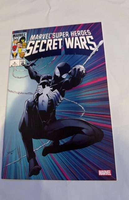 Secret Wars #8 Near Mint 9.4 Facsimile GalaxyCon Exclusive Variant 2024
