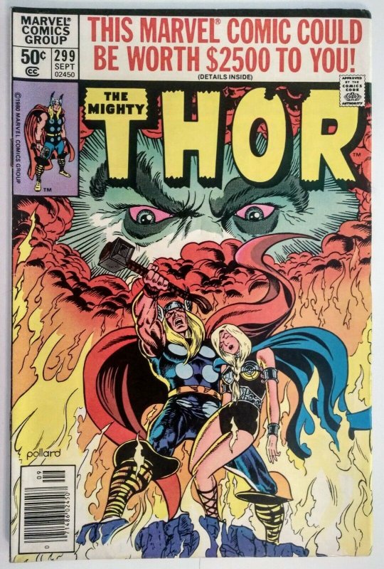 The Mighty Thor #299, MARK JEWELERS EDITION