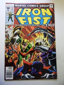 Iron Fist #15 (1977) FN+ Condition