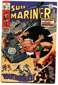 SUB-MARINER #28-1970-MARVEL-comic book