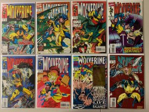 Wolverine comics lot #61-110 + 2 annuals 50 diff avg 6.0 (1992-97)