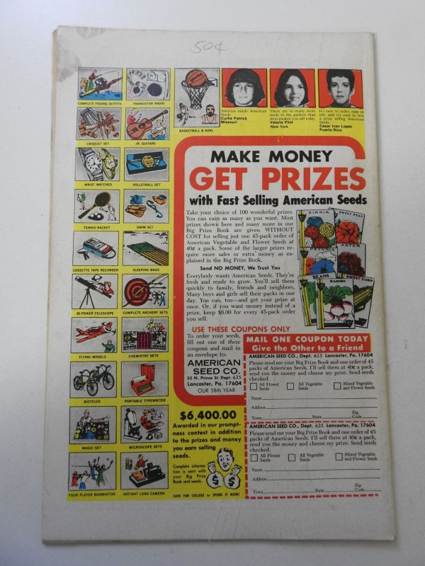 All-Star Comics #60 (1976) VG Condition moisture stain