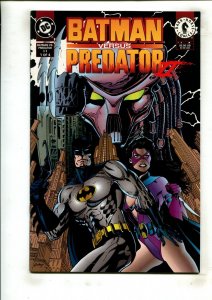 2PC PREDATOR LOT (9.0) BATMAN VS PREDATOR #1, ALIENS/PREDATOR #1!! 1991