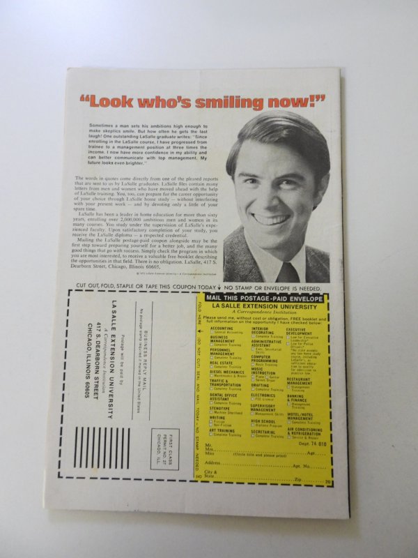 The Inhumans #4 (1976) FN condition subscription fold