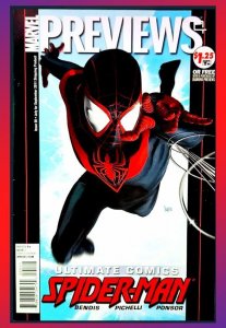 Marvel Previews #95 Grail 1st Miles Morales Cover 2011 Before Ultimate Fallout 4