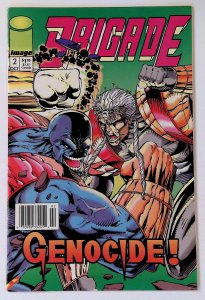 Brigade 2 Newsstand UPC Variant Genocide Rob Liefeld Image Comics
