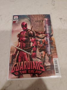 Guardians of the Galaxy #13 NM 9.4 ROB LIEFELD DEADPOOL 30TH ANNIVERSARY VARIANT