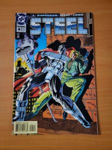 Steel #4 Direct Market Edition ~ NEAR MINT NM ~ 1994 DC Comics
