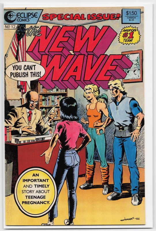 The New Wave #12 (1987) The New Wave