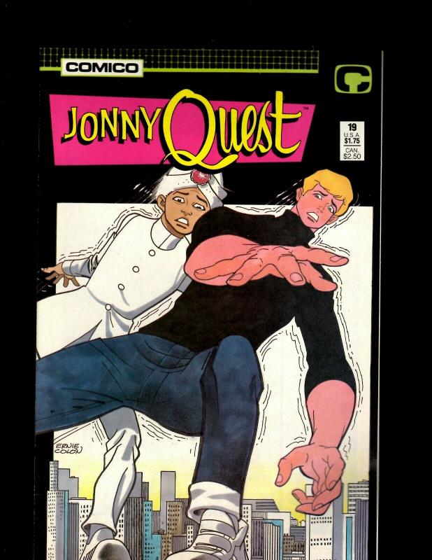 10 Johnny Quest Comico Comic Books #13-22 JF21