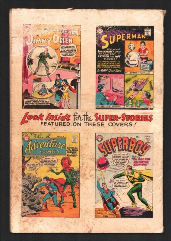 Superman Annual #5 1962-DC-Giant issue-Life on Krypton-Origin retold-Batman &...