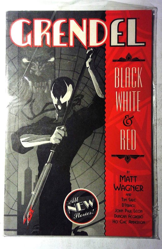 Grendel: Black, White, and Red #1 (1998) Dark Horse Comics 1st Print Comic Book