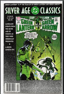 DC Silver Age Classics Green Lantern #76 (1992) Green Lantern and Green Arrow