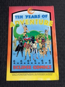 1988 STRIKE VS SGT. STRIKE Eclipse Comics #1 VG+ 4.5 Tom Lyle