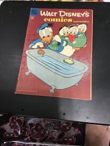 Walt Disney's Comics & Stories #215 (1958) Scrooge vs Gladstone by Barks...