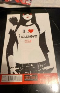 Hawkeye #9 Second Printing Variant (2013) low print variant