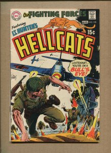 Our Fighting Forces FT. Hellcats #120 - Devil in the Dark - 1969 (Grade 5.5) WH