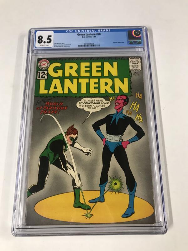 Green lantern (1960s Series) #18 CGC 8.5