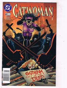 Catwoman #41 VG/FN DC Comics Comic Book Moench JLA Batman Jan 1997 DE48