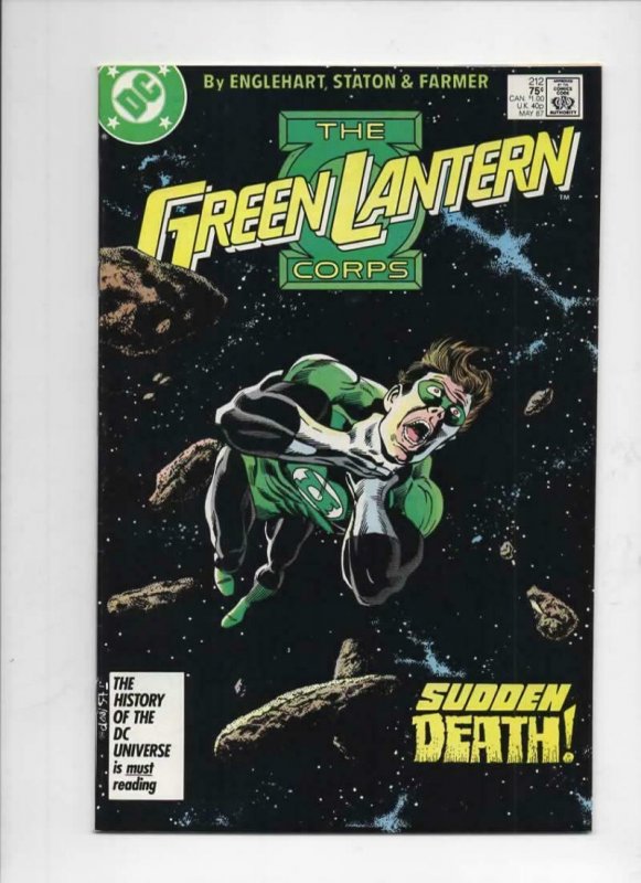 GREEN LANTERN #212 213, FN,  Joe Staton, Corps, DC, 1960 1987 more in store